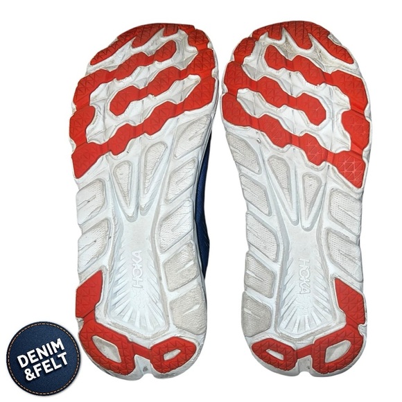 Hoka Rincon 3 Men’s Running Shoes | Color: Black/Dazzling Blue | PREOWNED!!🔥👟 - Picture 15 of 16